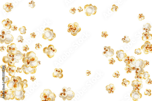 Tasty popcorn vector illustration looks delicious and inviting. Excellent for home theater advertising. Iconic representation of movie night.