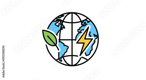 Earth's Sustainable Energy: Eco-Friendly Power Generation and Global Environmental Protection