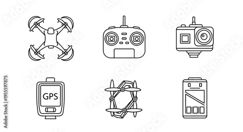 Drone and remote control technology.