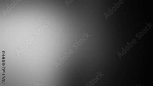 black and white grainy gradient gray noisy monochrome abstract blur background with blank space