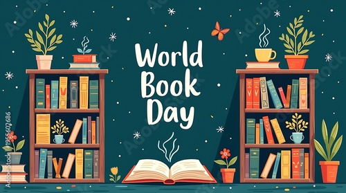 world book day background