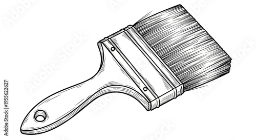paint brush vector