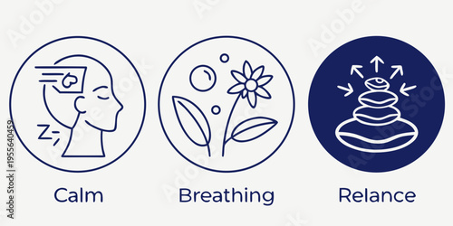 Calming for meditation and relaxation techniques breathing wellness