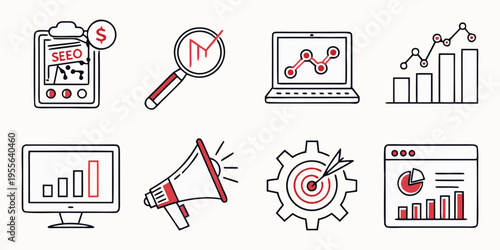 Business and Marketing analytics laptop