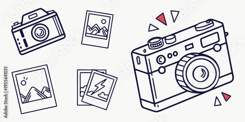 And symbols camera cameras polaroids equipment