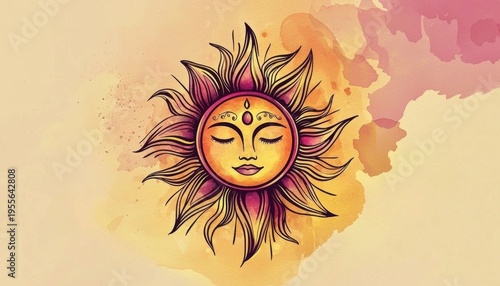 Celebrating Sinhala New Year with a Calm-Faced Sun