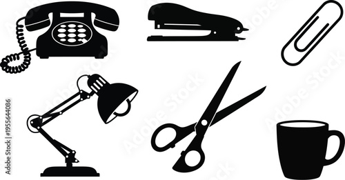 Collection of six front-facing male runner silhouettes, black vector icons of athletes in dynamic jogging and sprinting poses isolated on white.