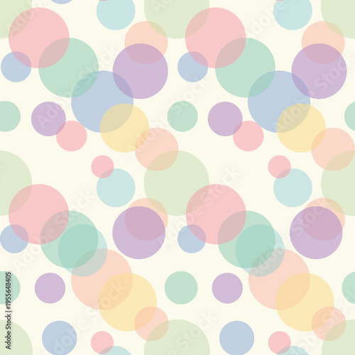 seamless pattern with circles
