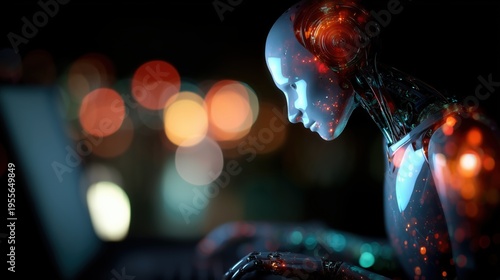 Recursive AI agent driving emergent financial intelligence