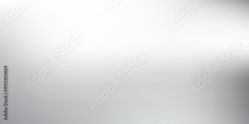 Abstract white and gray gradient background. Vector illustration.