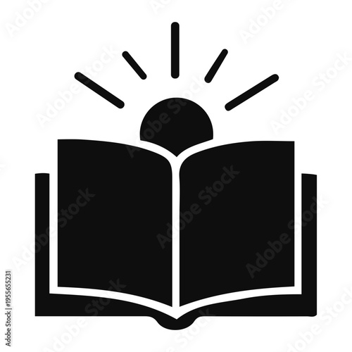 Brain sparks Emotional Reaction while reading an open book under sunlight