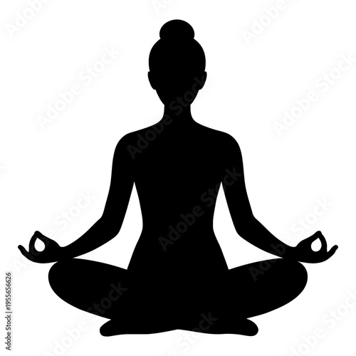 Black shape on transparent background silhouette