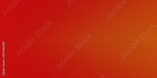 Gradual transition from deep red to warm orange gradient background