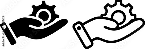 Technical Support and Maintenance Service Symbol