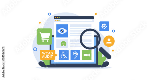 WCAG Audit and Web Accessibility Compliance Review for Digital Platforms - Illustration