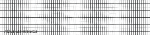 Minimalist black and white grid background featuring wavy lines for abstract design.