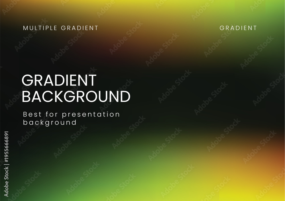 Fototapeta premium Abstract Gradient Background Vector – Modern Colorful Mesh Blend Design