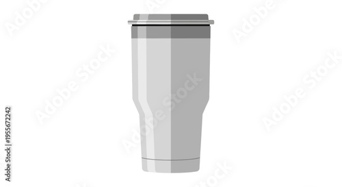 Stainless Steel Insulated Travel Mug.