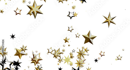 Abstract design with golden...