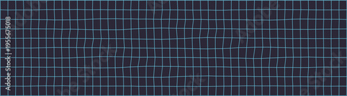 Neon blue lines form a dynamic grid pattern against a black background, conveying energy and modernity.