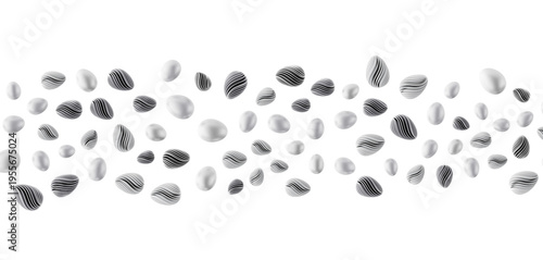 Artistic composition of num...