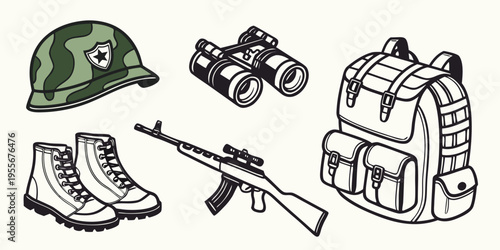 Military gear and equipment
