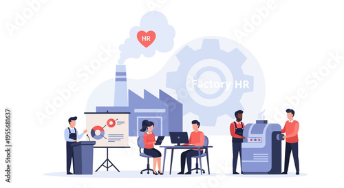 Human Resources Management in Manufacturing Industry: Factory HR Operations, Employee Development & Workforce Support