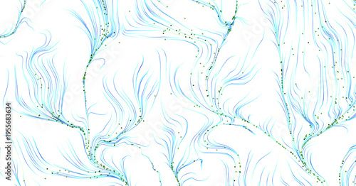 Abstract pattern with blue ...