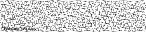Dynamic black and white distorted grid pattern, perfect for modern graphics, backgrounds, and design projects.