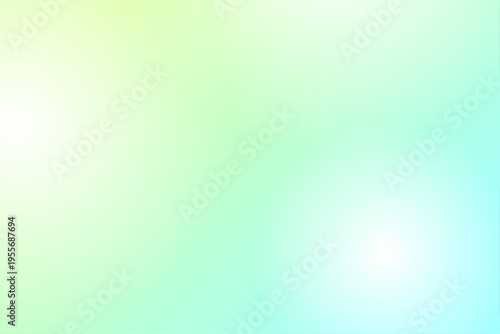 パステルグラデーションのシンプル背景素材やわらかい抽象カラーバックグラウンド　黄緑