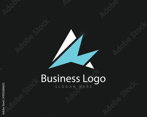 AM Business Logo Design Template