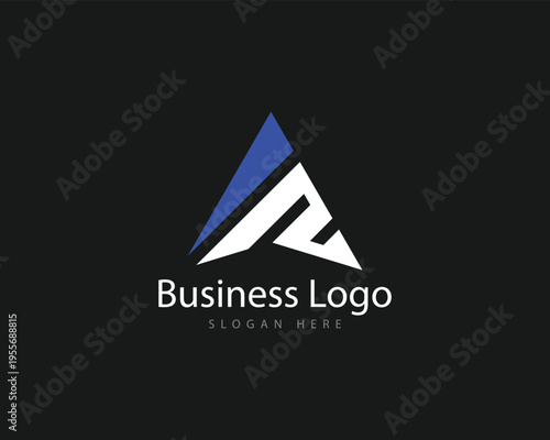 Business Logo A Letter Company Design