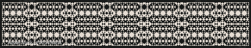 Black and white geometric pattern vector background for banners, textiles and interior design.