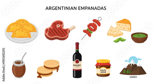 Argentinian Empanadas Food and Drink.