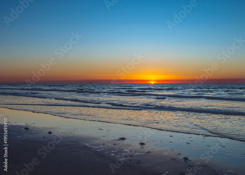 Sunrise at Surfside Beach, Texas Friday March 13th, 2026