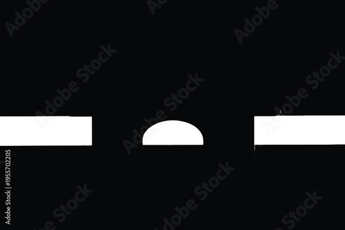 A simple black and white illustration of a house with a chimney and plants