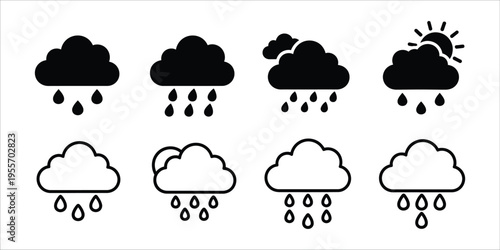 Weather forecast icons