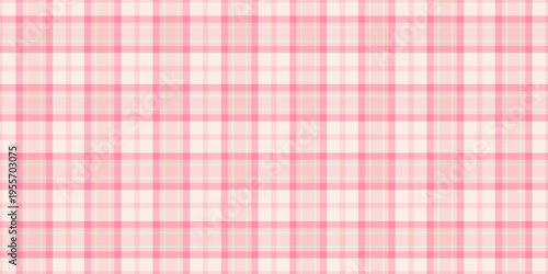 Purchase plaid background check, 40s textile seamless fabric. Britain texture tartan pattern vector in light and red colors.