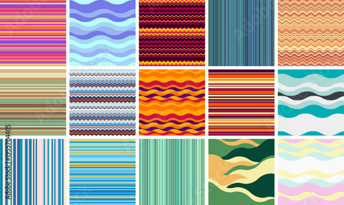 Striped colorful background delivering graphic flow, modern simplicity, decorative surface, professional usability.