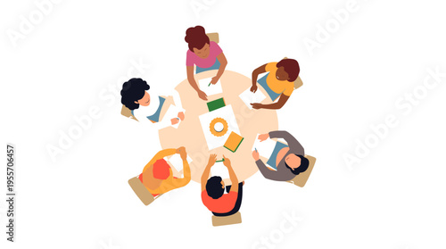 A cheerful woman works remotely on her laptop, conveying a sense of productivity and wellbeing. Ideal for illustrating modern work life, digital nomad