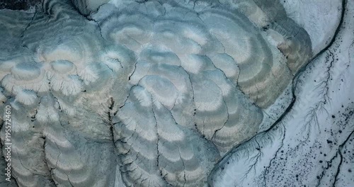 Seamless Abstract Background of Natural Geological Patterns