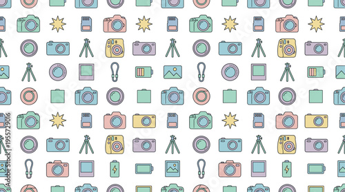 Modern photography hobby and everyday visual storytelling with clean creative camera themed lifestyle concept