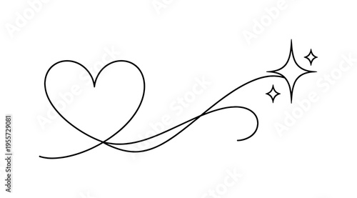 Retro Y2K aesthetic elements for branding, fashion graphics, and creative layouts capturing a blend of nostalgia and digital minimalism, a clean heart shape evolving into a sparkle