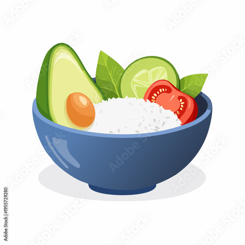 Minimalistische Buddha Bowl