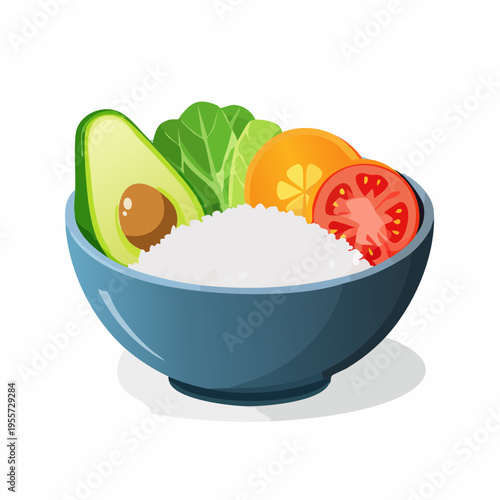 Minimalistische Buddha Bowl