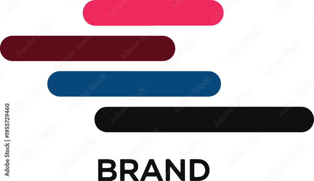 Fototapeta premium Brand Identity Logo Design Elements.