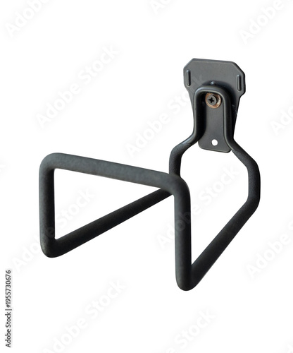 View of Garden hose holder wall mount, focus selective