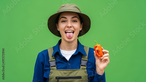 Dynamic neon play button and 'STUDIO' text sign glowing brightly on a textured dark brick wall, symbolizing digital content creation and media production