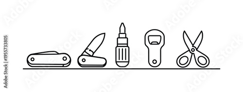 Practical everyday preparedness and versatile utility tools supporting problem solving, outdoor readiness, and efficient handling of small tasks in daily life or travel situations