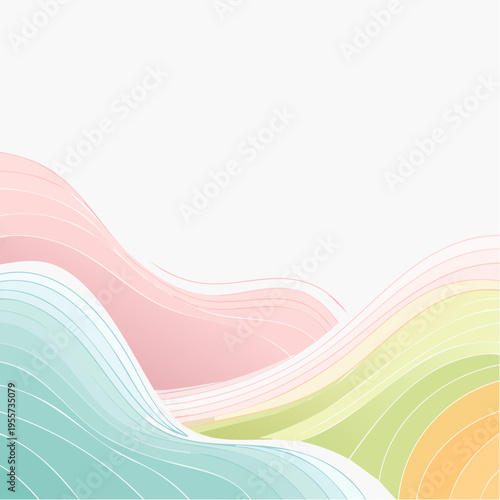 Moderner Hintergrund mit organischen Formen